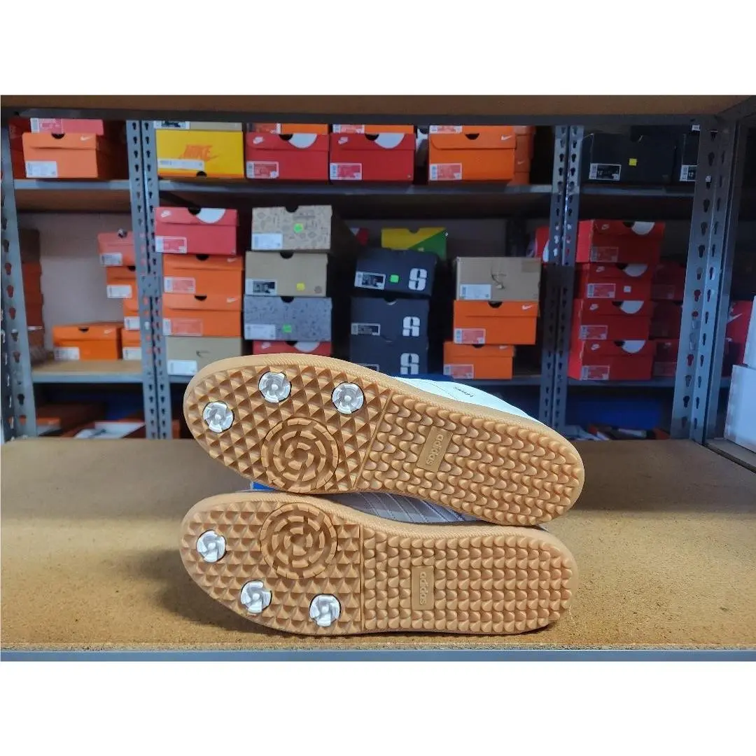 Adidas shoes - Adidas Samba Spikeless Golf Men Shoes - IH5169 - Crystal White Gum 8