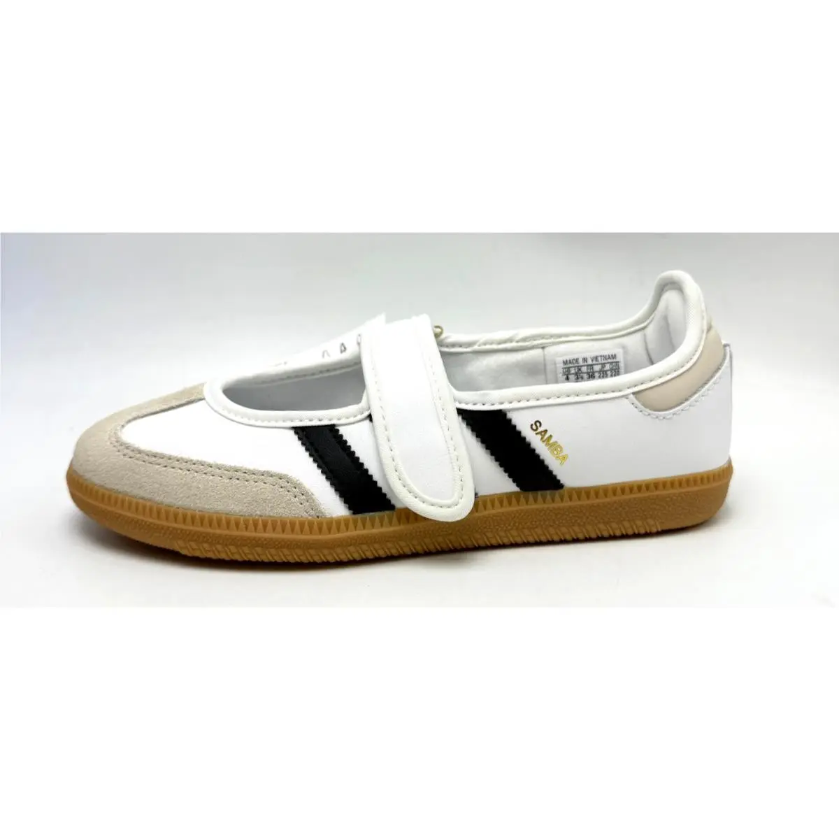 Adidas shoes - adidas Samba Jane J - Samba Jane - JR7436 - Footwear White/Alumina/Gum 8