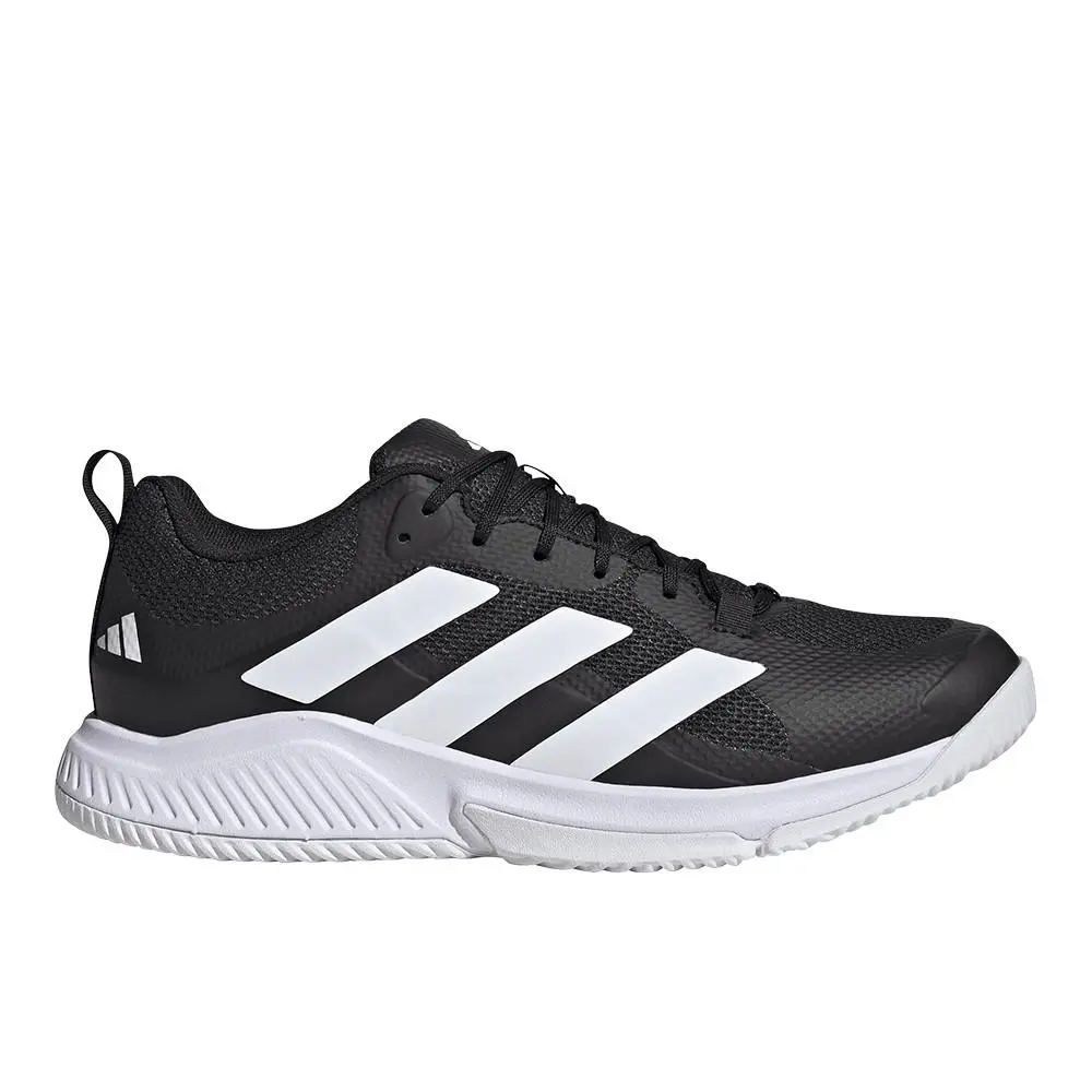 Adidas Court Team Bounce 2.0 Volleyball Mens Black Sneakers Athletic Shoes HR06