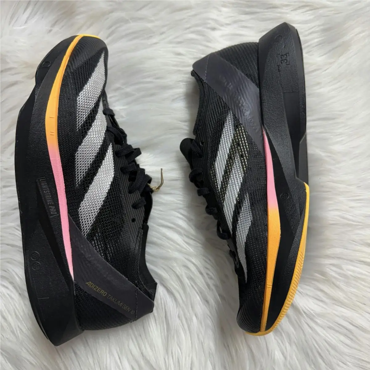 Adidas shoes - Adizero Takumi Sen 10 Black Spark - ID2794 - Black 0