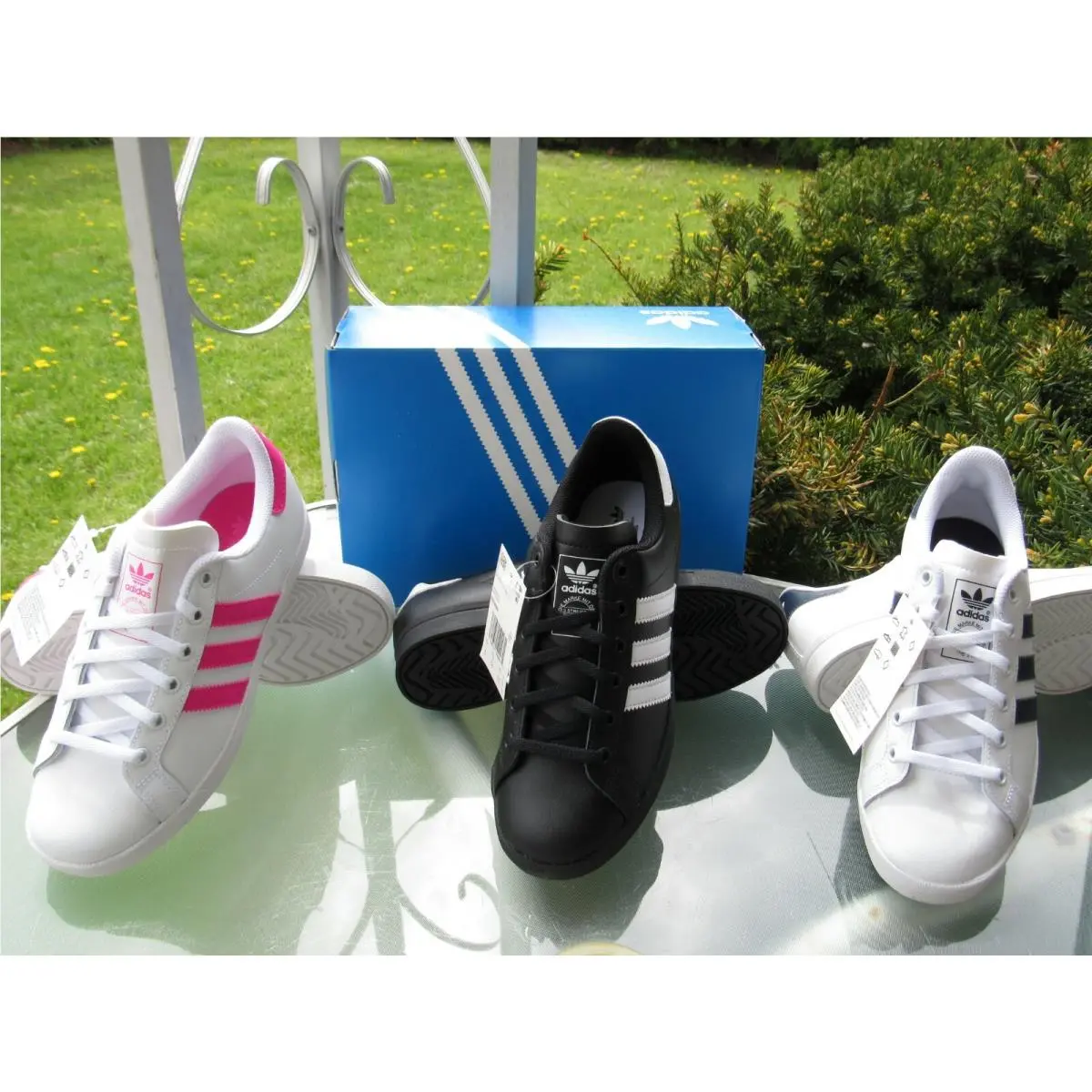 Adidas shoes - adidas Coast Star - Coast Star - WHITE/NAVY 10