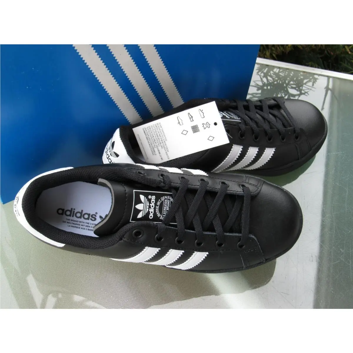 Adidas shoes - adidas Coast Star - Coast Star - WHITE/NAVY 30