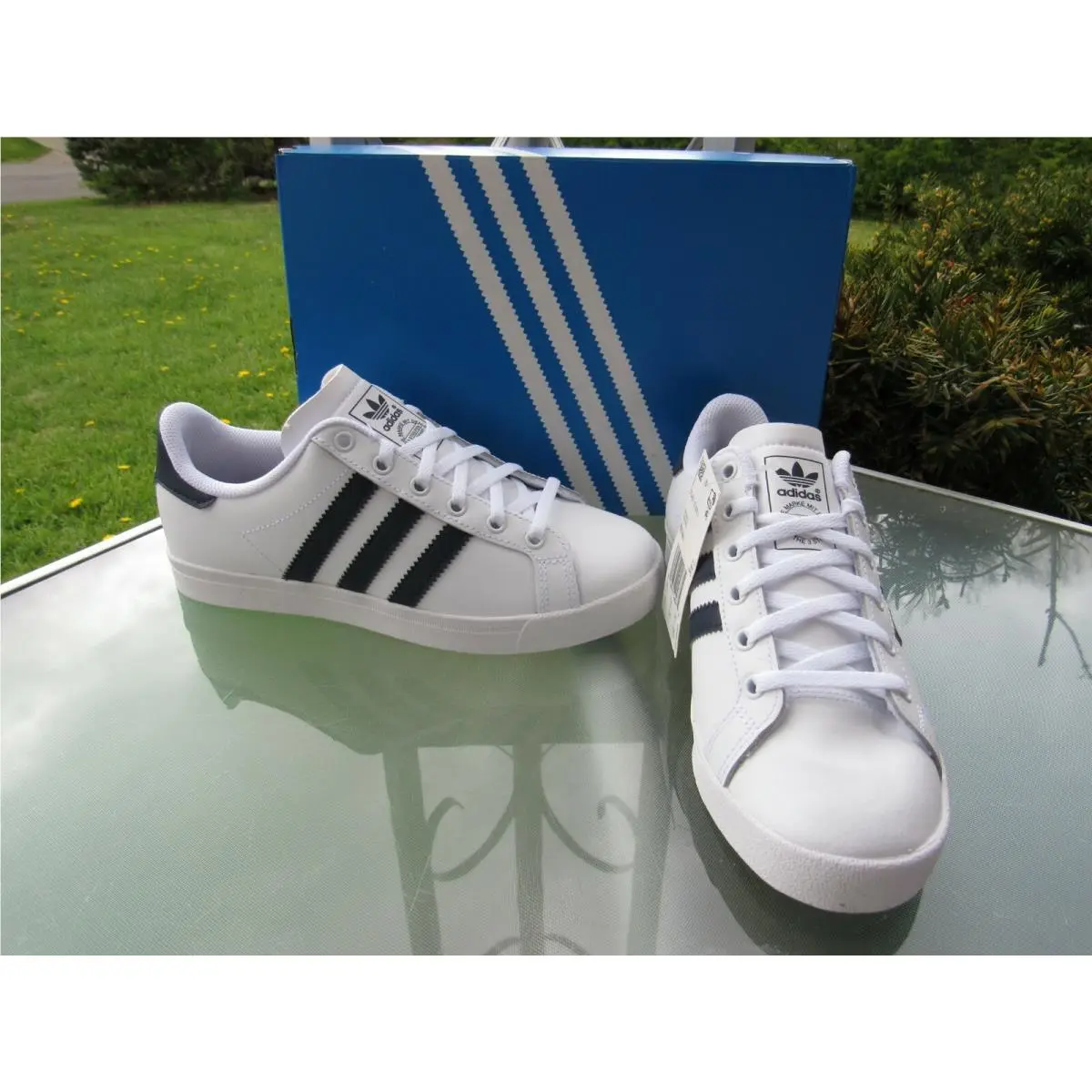 Adidas shoes - adidas Coast Star - Coast Star - WHITE/NAVY 11