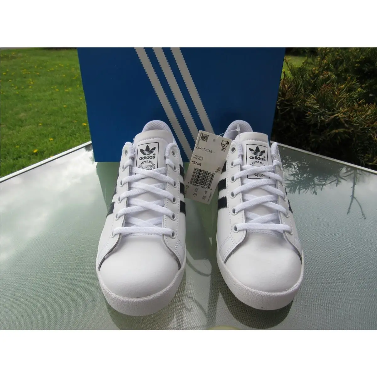 Adidas shoes - adidas Coast Star - Coast Star - WHITE/NAVY 17