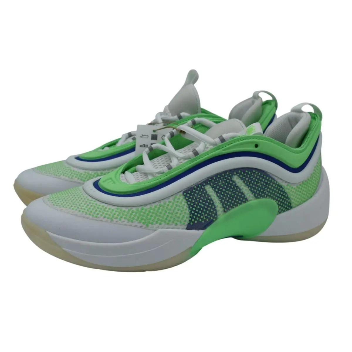 Don Issue 6 White Green Blue Size 7.5 Mens Basketball Sneakers Shoes by Adidas
