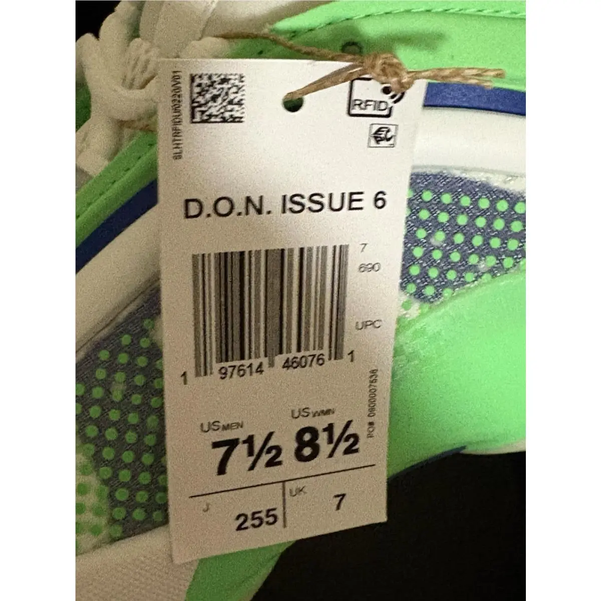 Adidas shoes - adidas D.O.N. Issue - Issue - JQ2249 - Green 10
