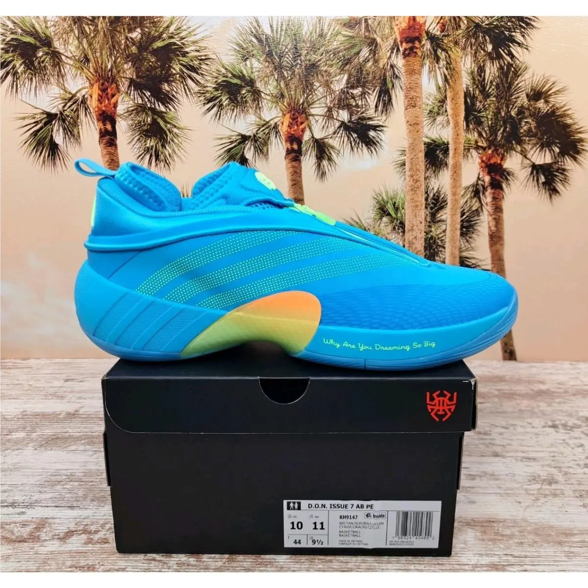 Adidas shoes - Adidas D.O.N issue 7 - issue - KH9147 - Blue 9