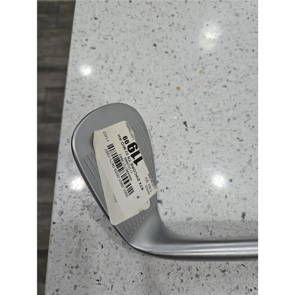 Cleveland Rtx Zipcore Wedge Black Mid 10 52 RH Golf Pride Grip