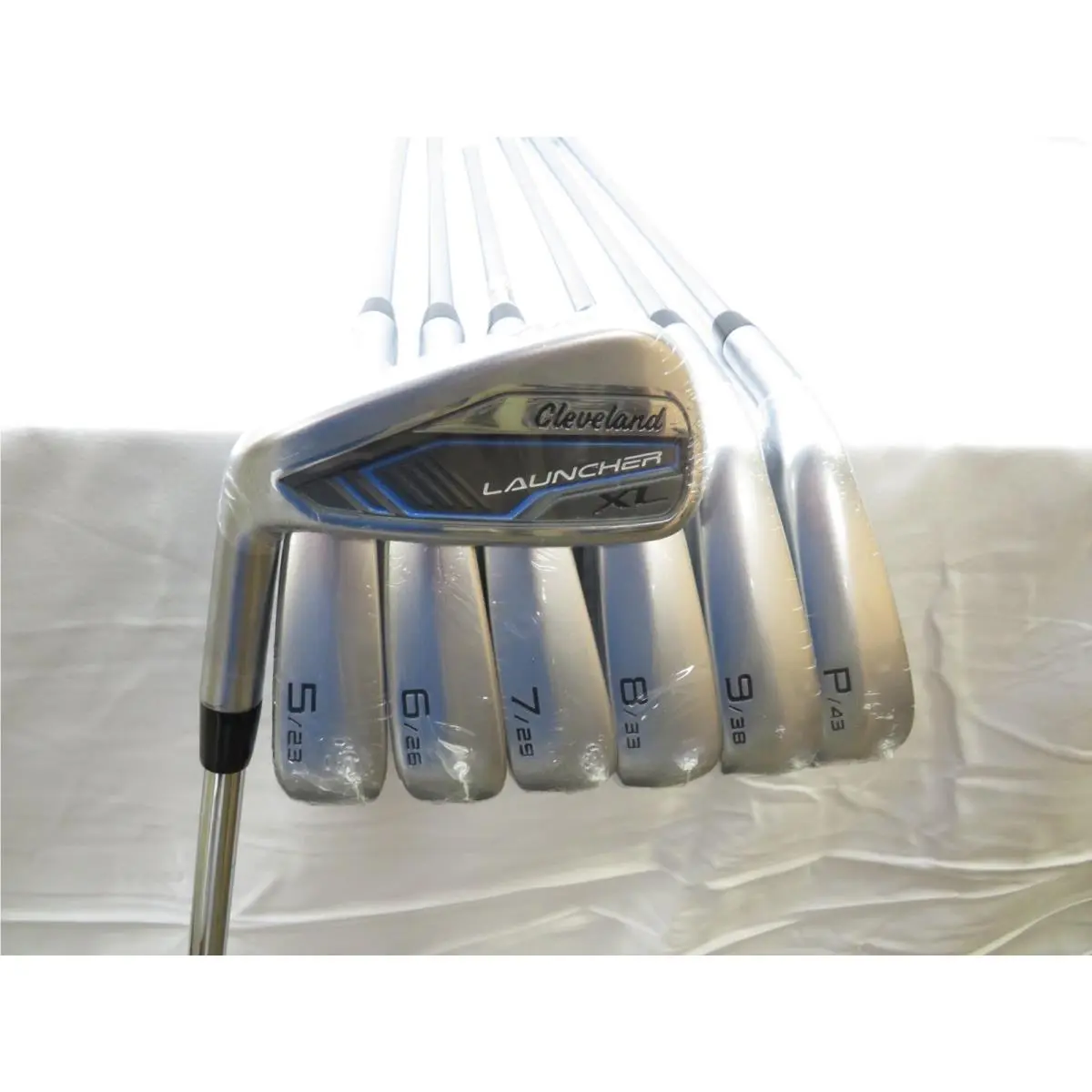 LH Cleveland Launcher XL Iron Set 4-PW Elevate Mph Stiff Flex Steel Shafts