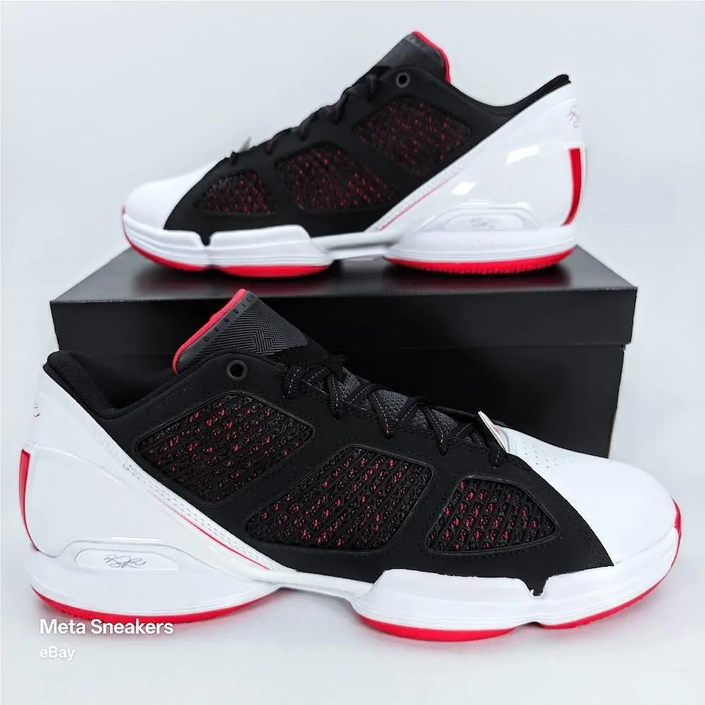 Adidas shoes - Adidas Rose 1.5 Low Restomod - GY9124 - White/ Black/ Red 11