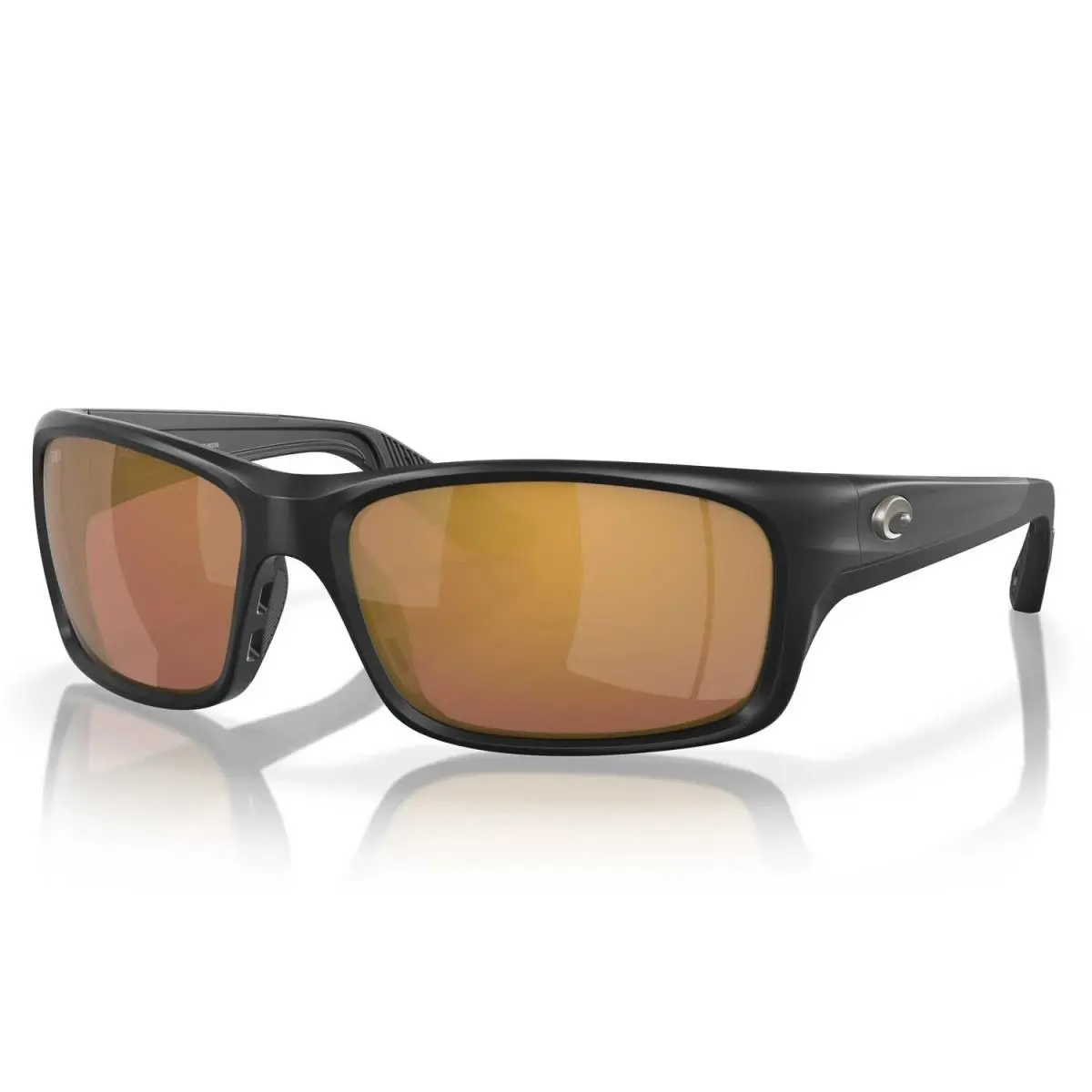 Costa Jose Pro Polarized Sunglasses - Matte Black Frame w Gold Glass Mirror Lens - Frame: Costa Jose Pro Polarized Sunglasses - Matte Black Frame with