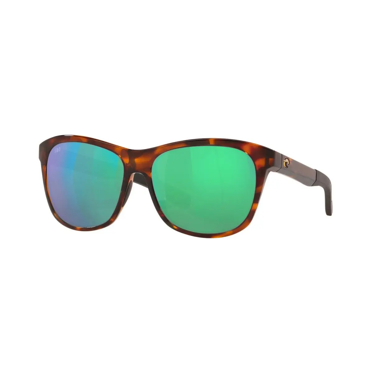 Costa Del Mar 6S9027 12 Vela Shiny Tortoise Green Mirror 56 mm Men`s Sunglasses