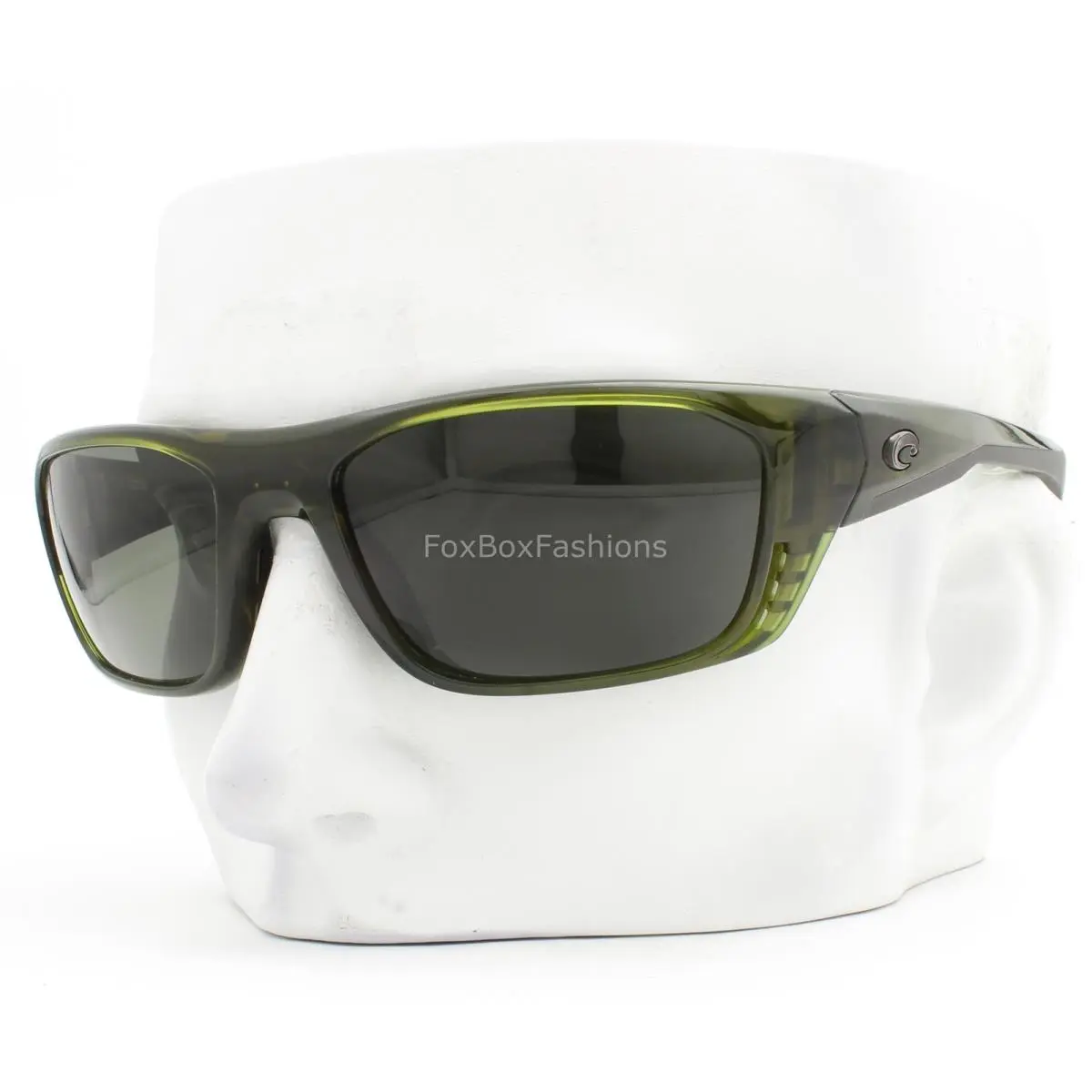 Costa Del Mar Whitetip Pro Sunglasses Seagrass Green Polarized Gray Glass Wcase