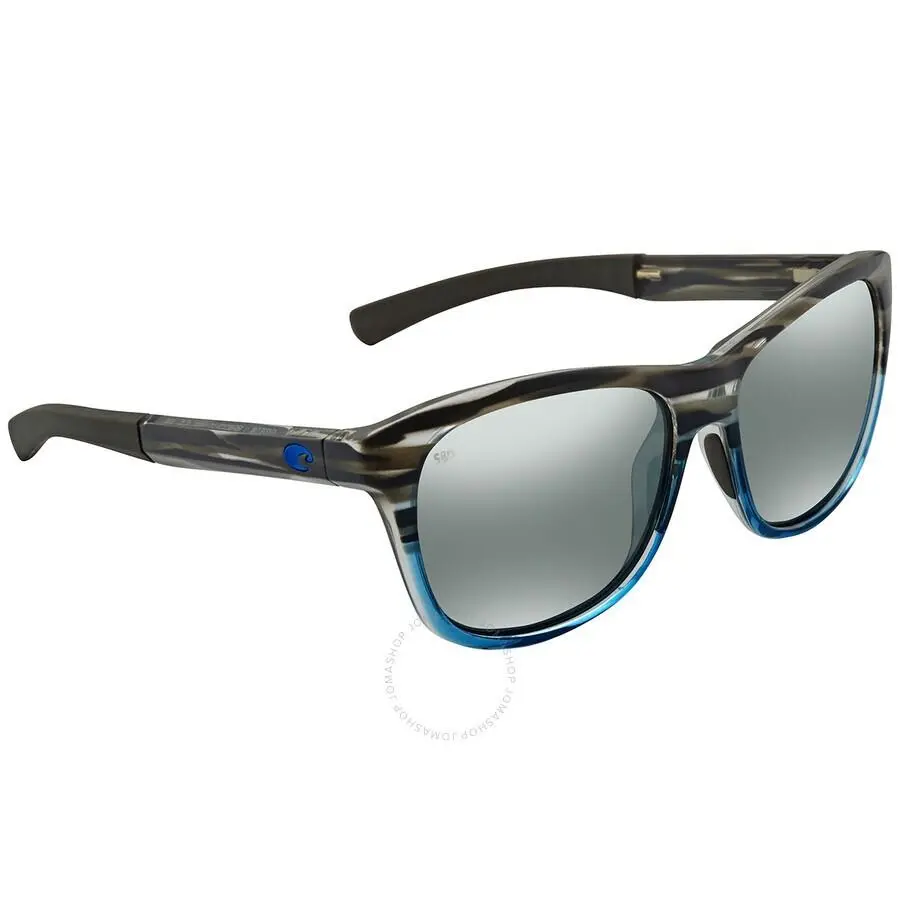 Costa Del Mar Vla 275OC Osgglp Vela Sunglasses Grey Silver Mirror 580G Polarized