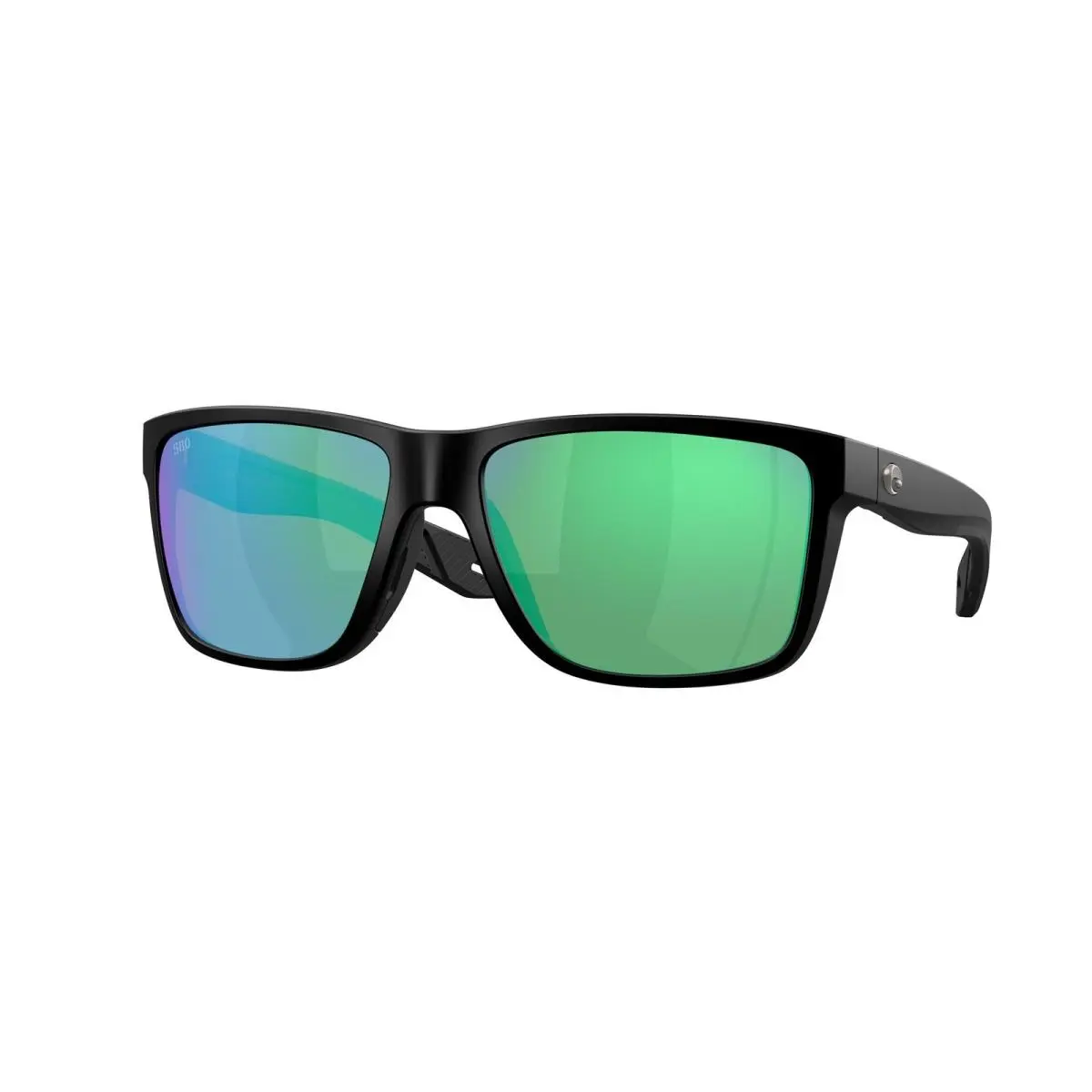 Costa 6S9120 02 Broadbill Ii Black Green Mirror Polarized 58 mm Men`s Sunglasses