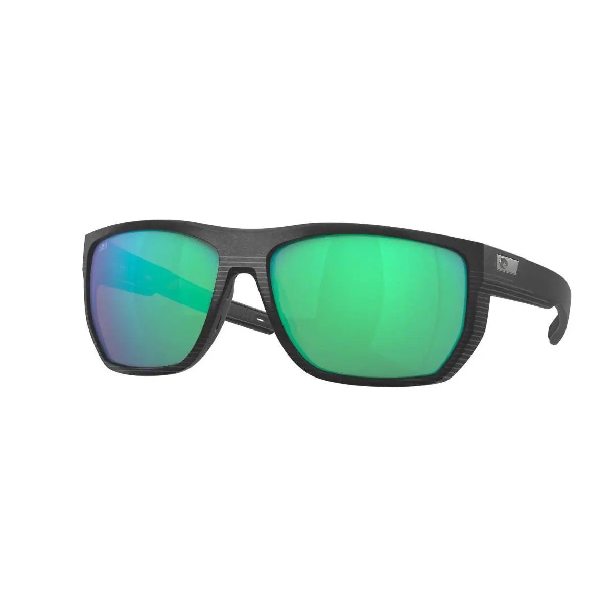 Costa Santiago Sunglasses 6S9085 - Net Black/ Green Mirror