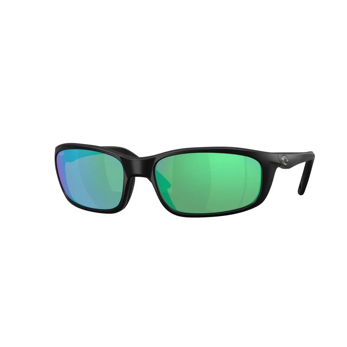 Costa 6S9134 06 Brine Ii Matte Black Green Mirror Polarized 59mm Mens Sunglasses