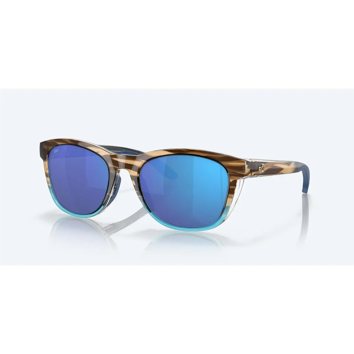 Costa Aleta 06S9108- Wahoo/ Blue Mirror Polarized Glass