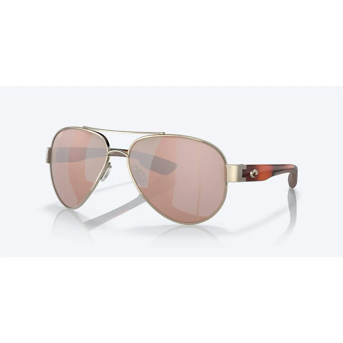 Costa Del Mar South Point Brushed Gold/copper Polarized 580G 59 mm Sunglasses