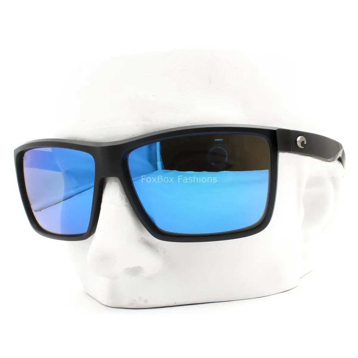 Costa Del Mar Rinconcito Sunglasses Matte Black Polarized Blue Glass 580G W/case