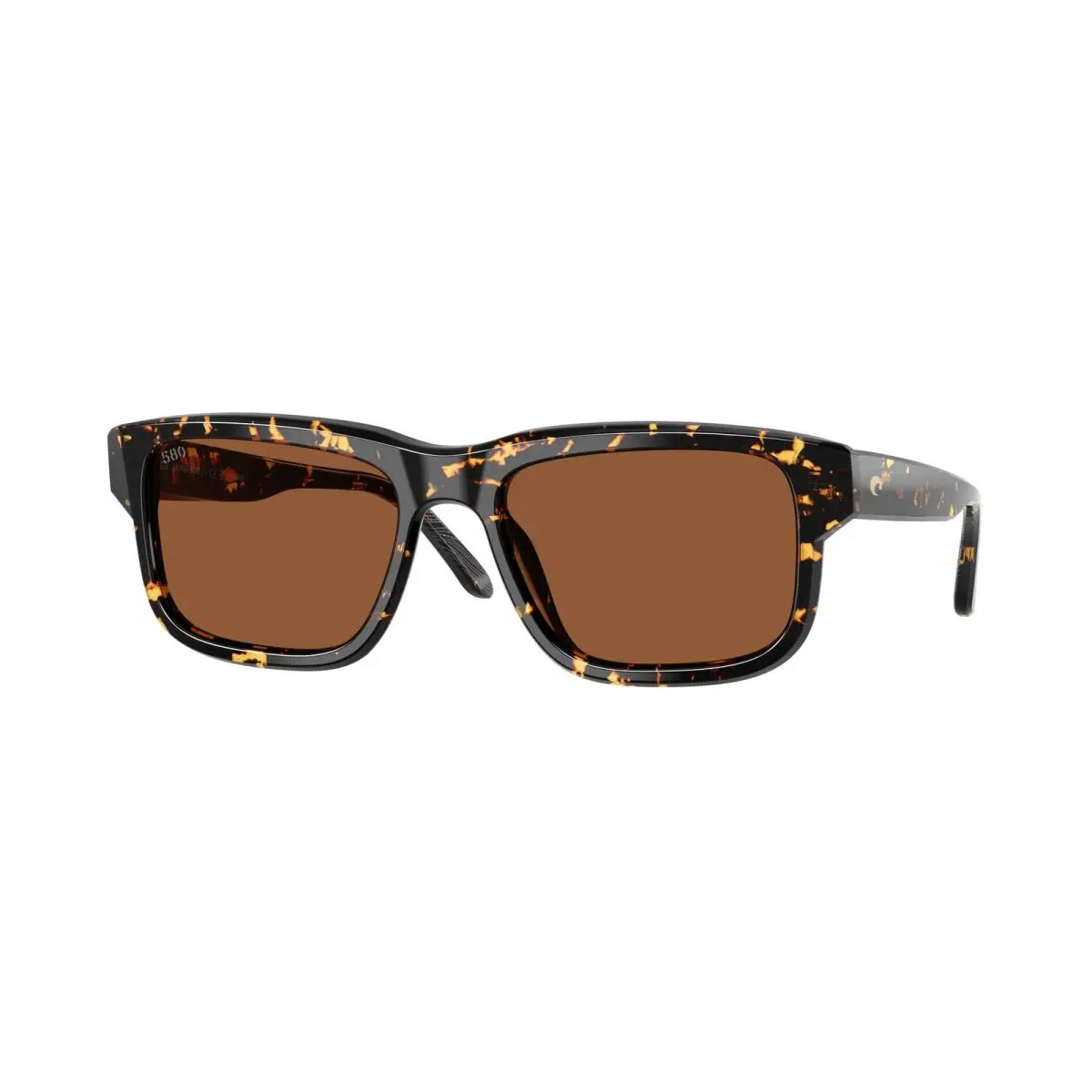 Costa 6S2020 202002 Shipwrecks Tortoise Copper Polarized 54 mm Unisex Sunglasses