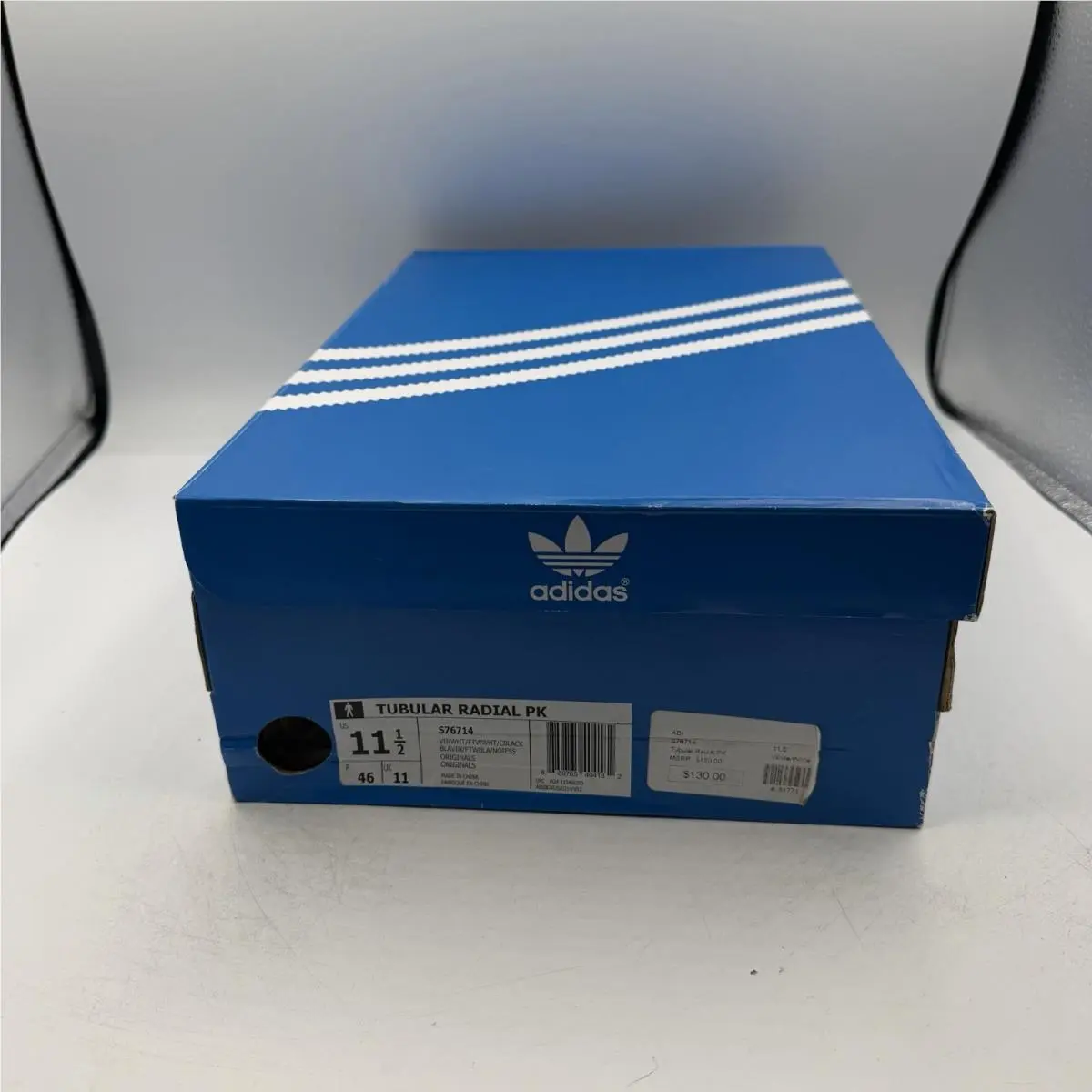 Adidas shoes - adidas Tubular Radial - Tubular Radial - S76714 - White, Manufacturer: Vintage White/Footwear White/Core Black 9