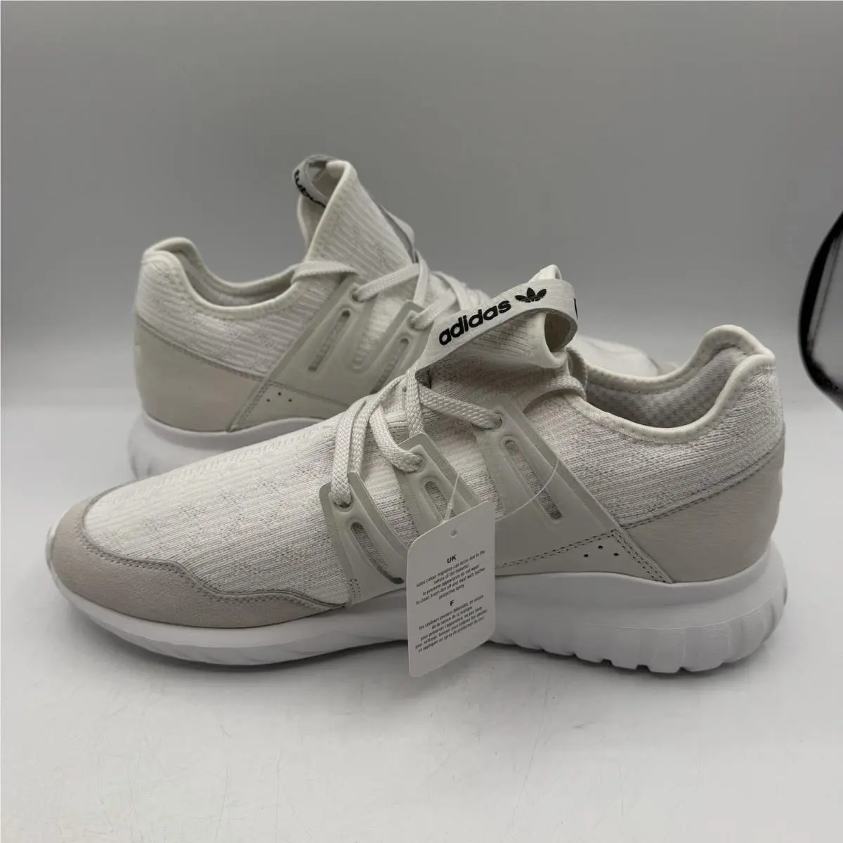 Adidas shoes - adidas Tubular Radial - Tubular Radial - S76714 - White, Manufacturer: Vintage White/Footwear White/Core Black 1
