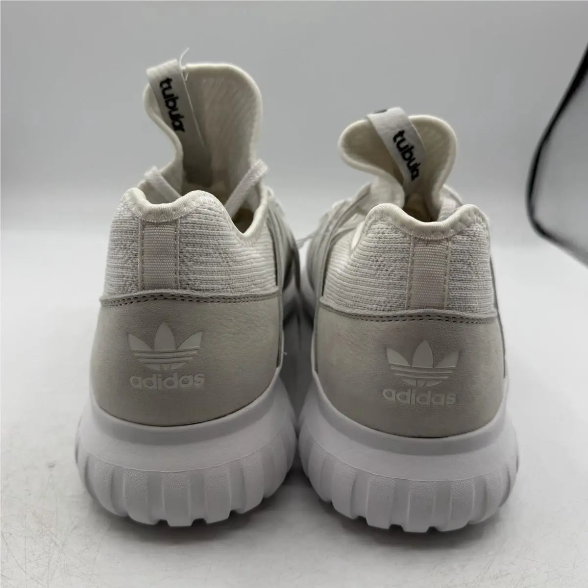 Adidas shoes - adidas Tubular Radial - Tubular Radial - S76714 - White, Manufacturer: Vintage White/Footwear White/Core Black 6