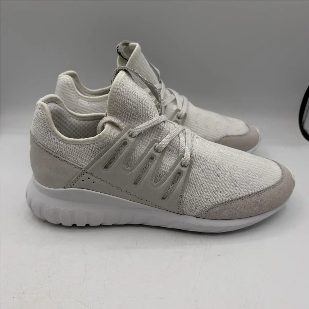Adidas shoes - adidas Tubular Radial - Tubular Radial - S76714 - White, Manufacturer: Vintage White/Footwear White/Core Black 0