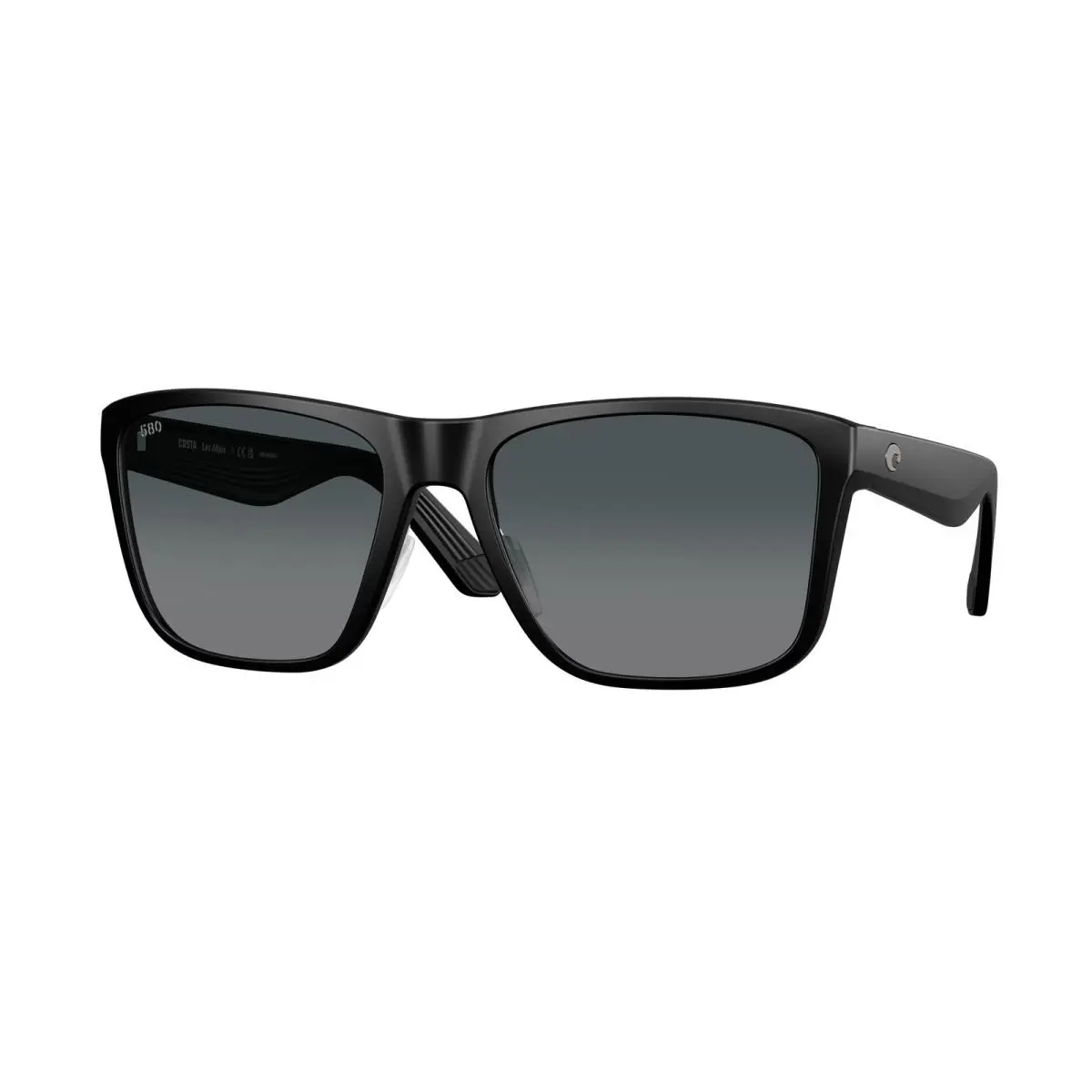 Costa 6S9126 03 Los Alijos Black Gray Gradient Polarized 59 mm Men`s Sunglasses