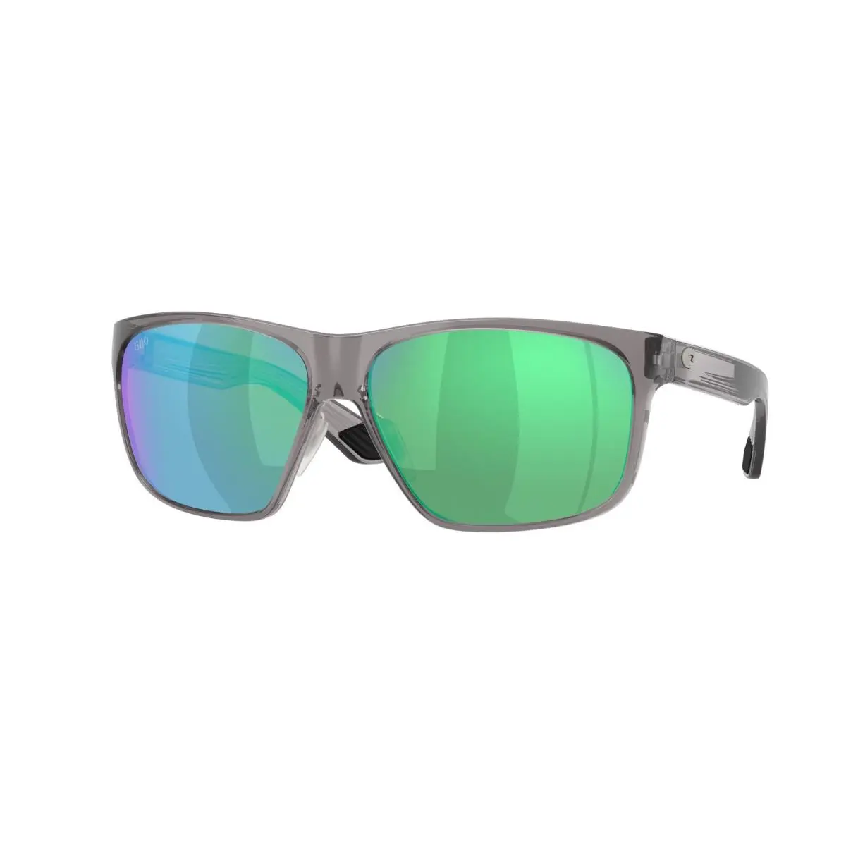 Costa 6S9128 08 Trades Smoke Crystal Green Mirror Polarized 60mm Mens Sunglasses