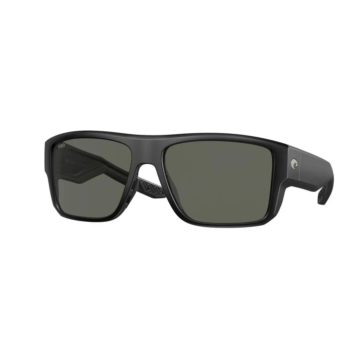 Costa 6S9116 911605 Taxman Matte Black Gray Polarized 59 mm Men`s Sunglasses