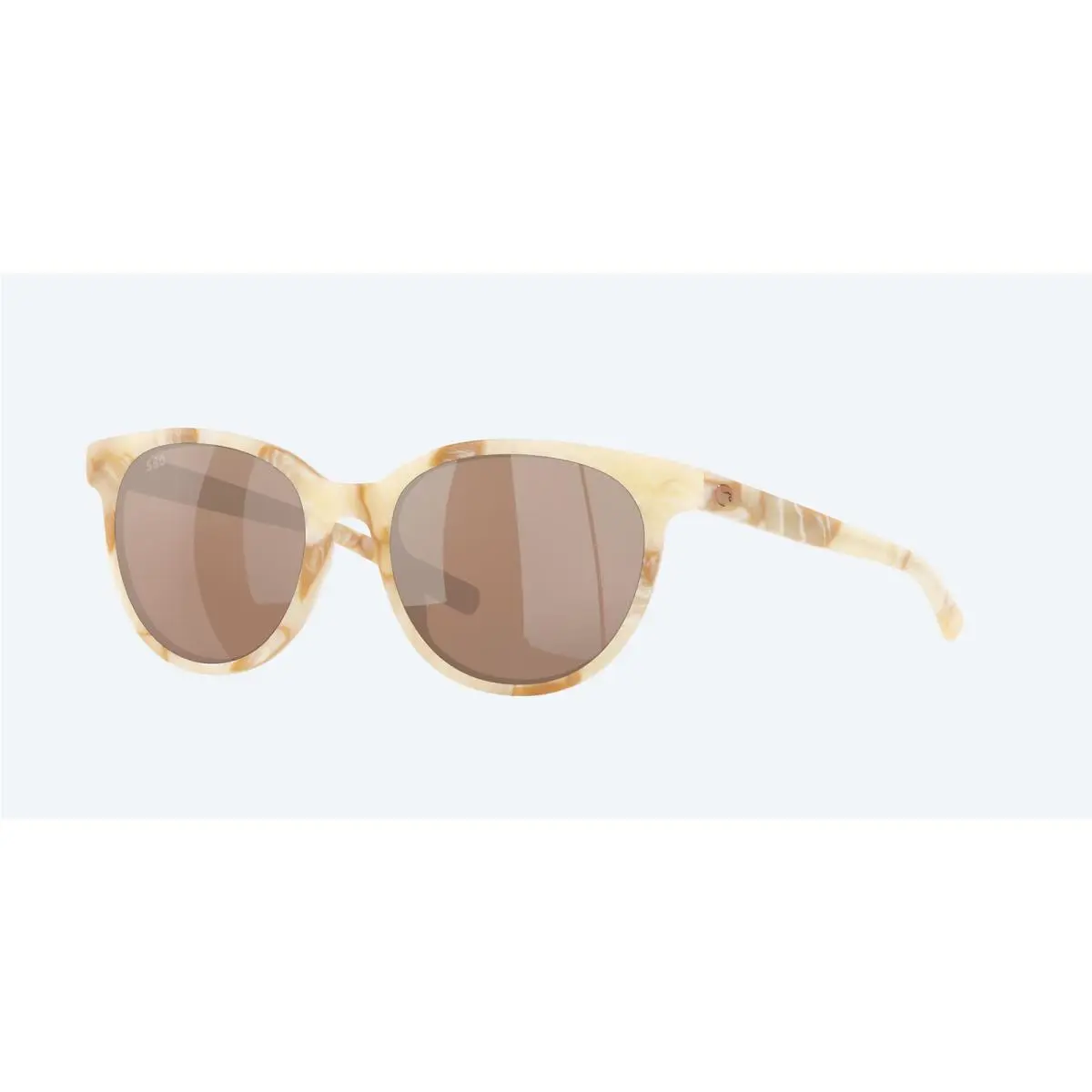 Costa Isla 06S2008 - Shiny Seashell/ Copper Silver Mirror Polarized Glass