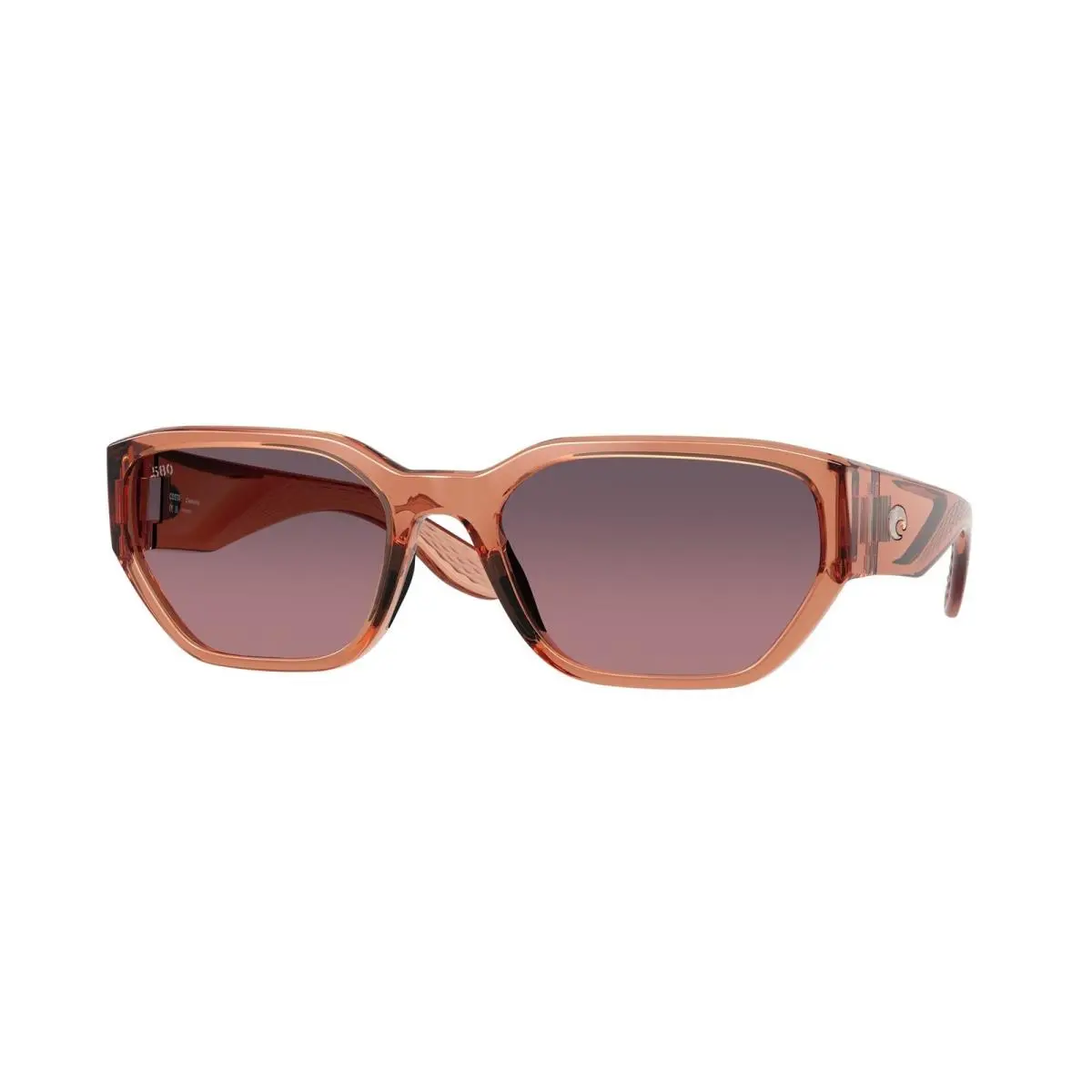Costa 6S9125 05 Clemente Trans Pink Sands Rose Grad Polar 58mm Unisex Sunglasses