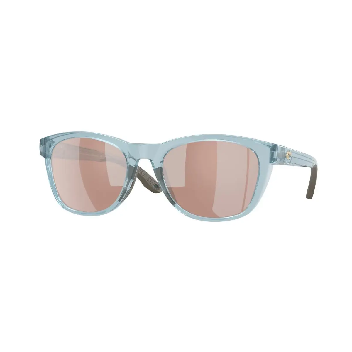 Costa 6S9108 12 Aleta Trans Silt Blue Copper Slr Polarized 54mm Women Sunglasses