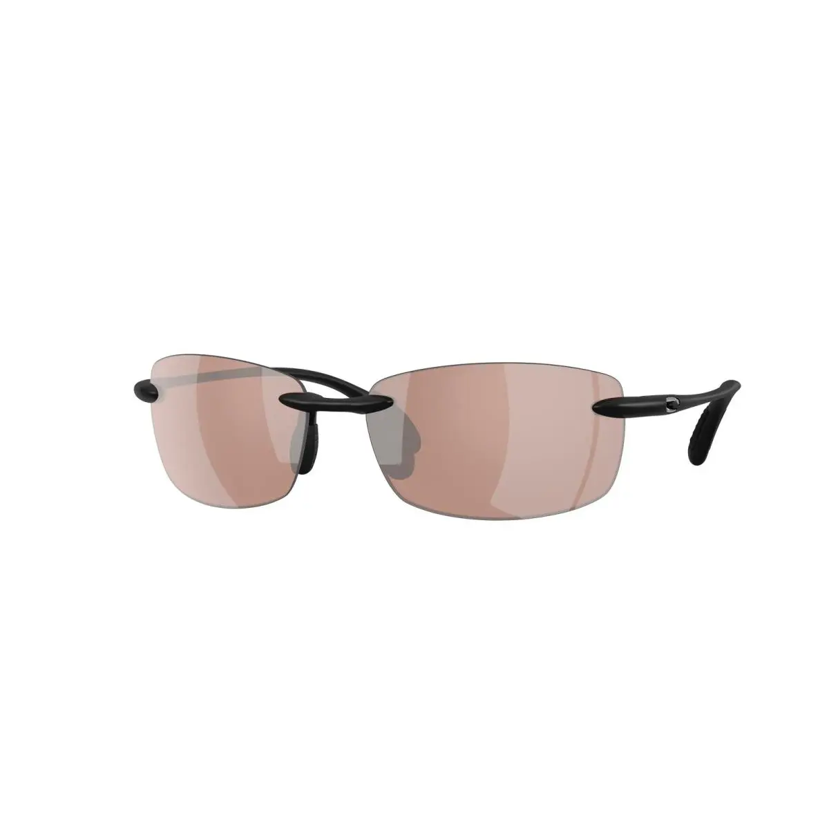 Costa 6S9071 907109 Ballast Black Copper Silver Polarized 60mm Men`s Sunglasses by Costa Del Mar