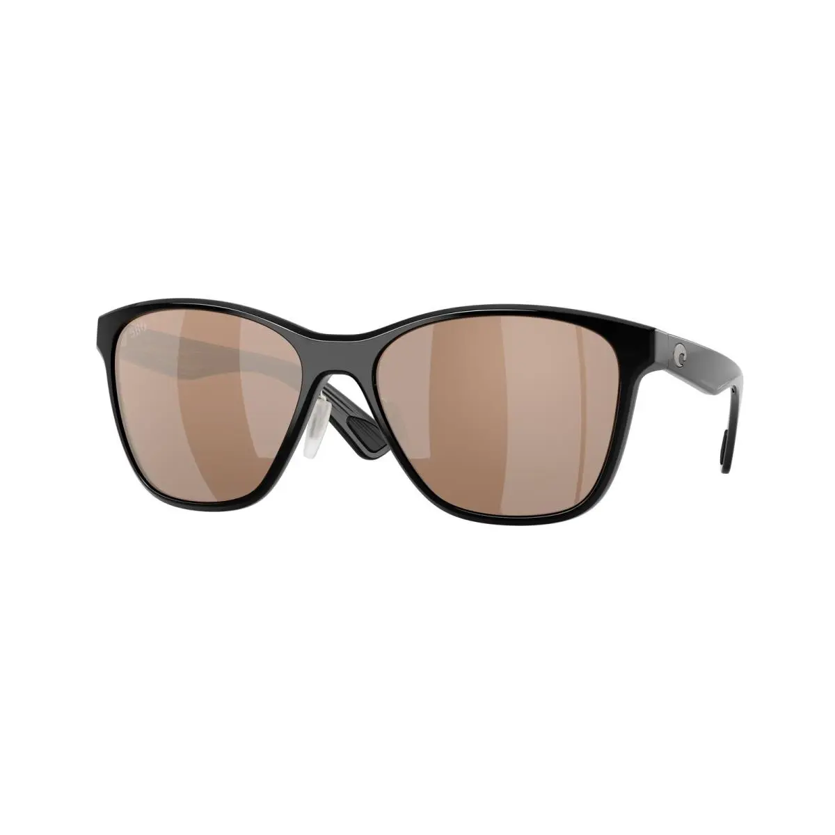 Costa 6S9127 03 Luna Nueva Black Copper Silver Polarized 57mm Women`s Sunglasses