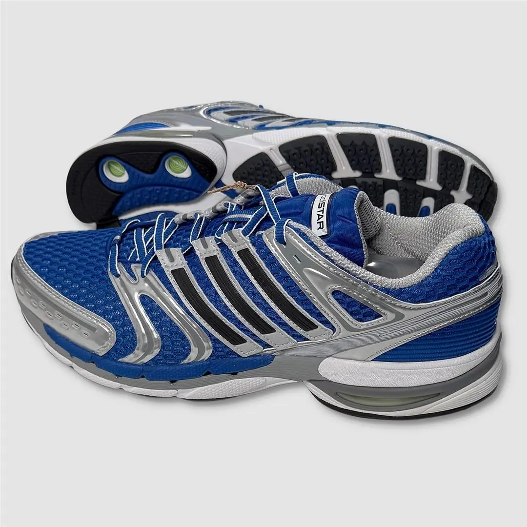 Adidas Adistar Control 5 Shoes - Mens Size 10 Blue / Multi - 49345-TOP2
