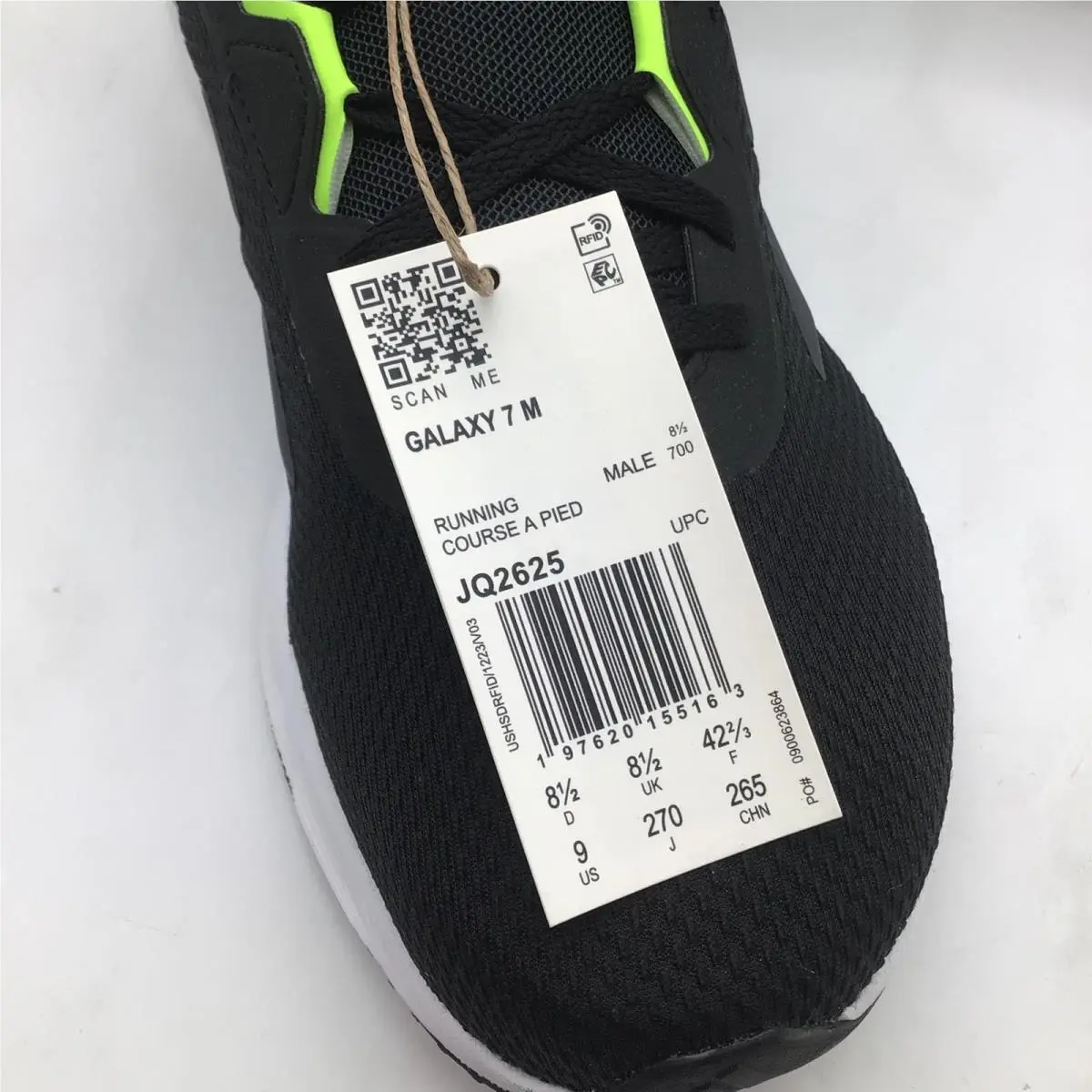 Adidas shoes - Galaxy 7 M - Galaxy - Black 4