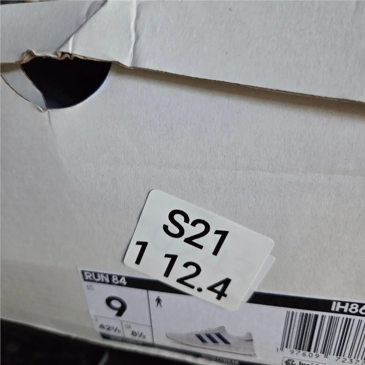 Adidas shoes - Run 84 - Run - White 9