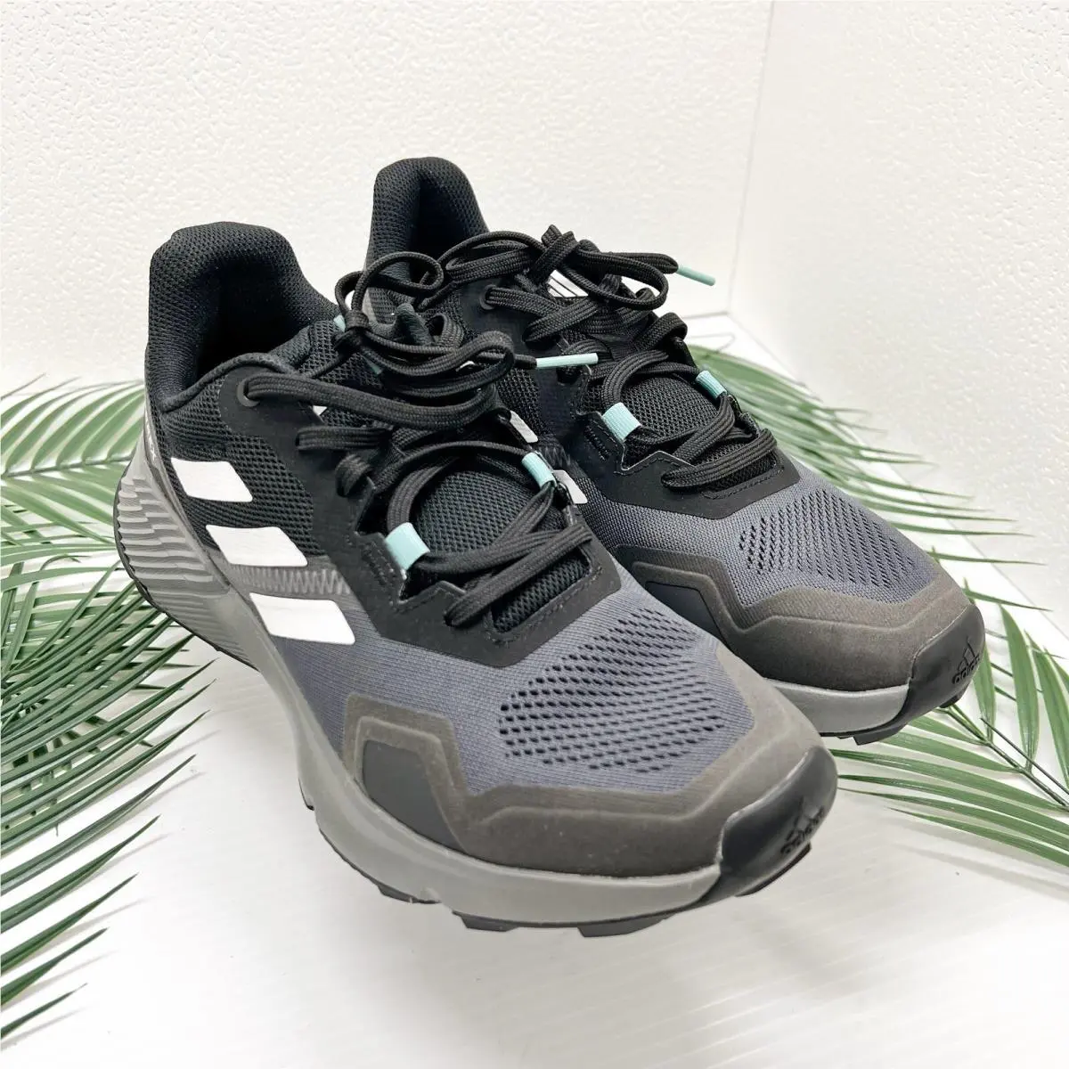 Adidas Terrex Soulstride Women`s Size 9 Gray Black Trail Running Shoes