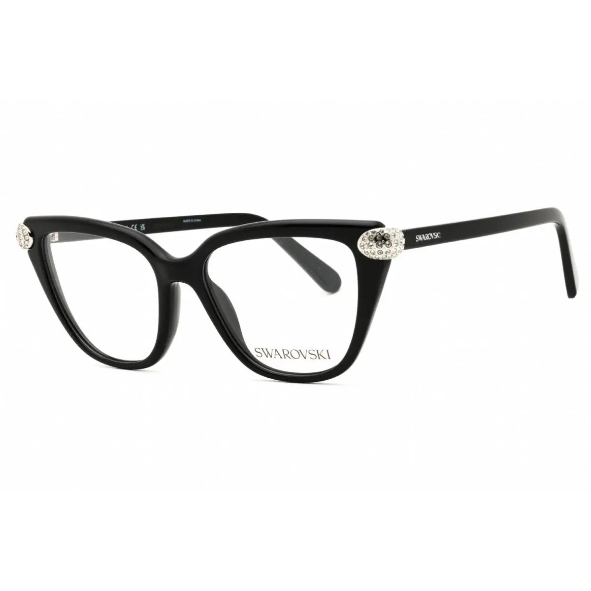 SK2045 1001 Eyeglasses Black Frame 52mm by Swarovski