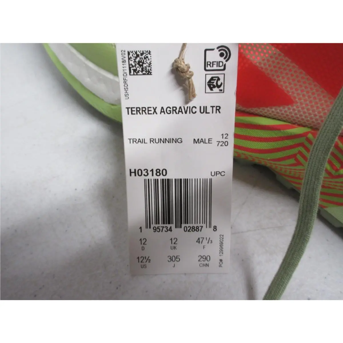 Adidas shoes - adidas TERREX Agravic - TERREX Agravic - H03184 - Lime 7