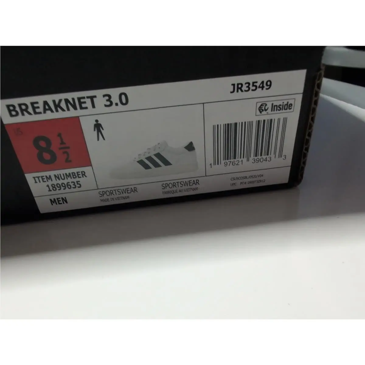 Adidas shoes - adidas Breaknet 3.0 - Breaknet - JR3549 - White 7