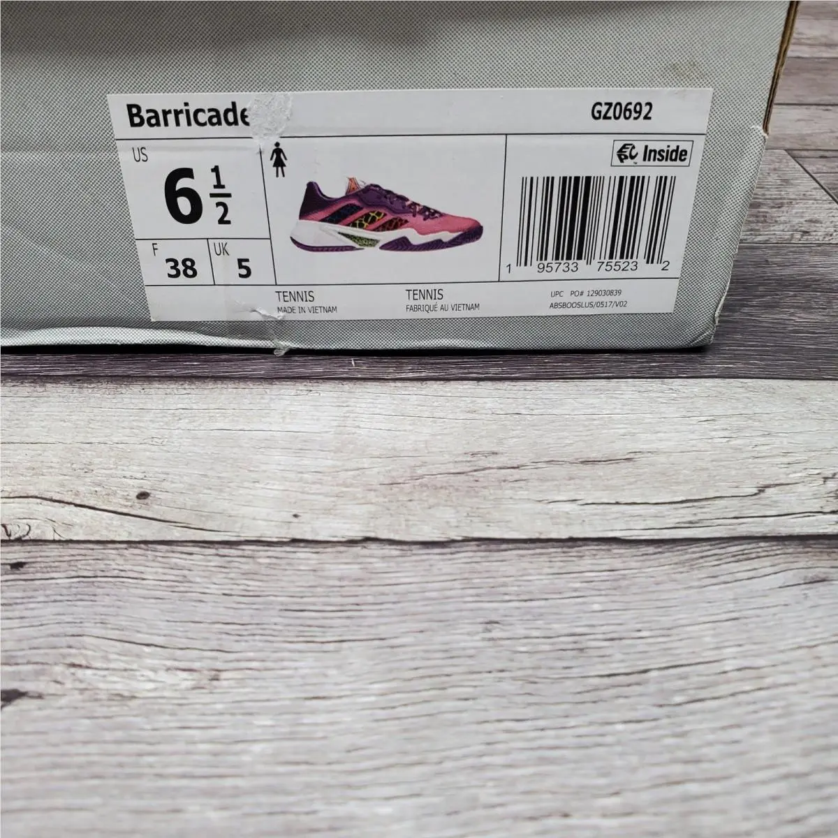 Adidas shoes - Adidas Barricade - Barricade - GZ0692 - Purple 8