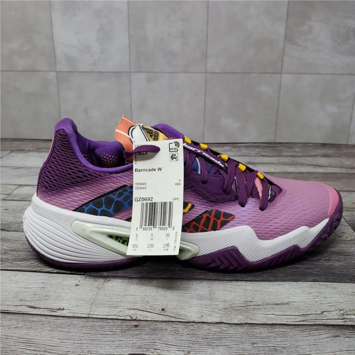 Adidas shoes - Adidas Barricade - Barricade - GZ0692 - Purple 2