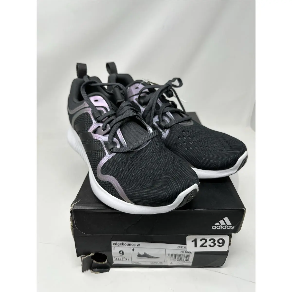 Adidas Women’s Running Shoe Edgebounce 9 Black Walking