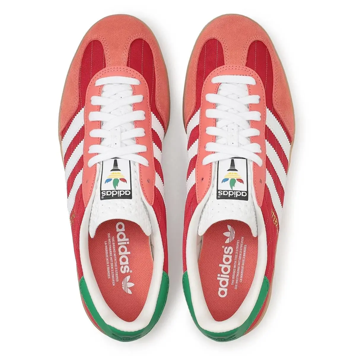 Adidas shoes - GAZELLE INDOOR - GAZELLE INDOOR - IF9641 - Red/White 4
