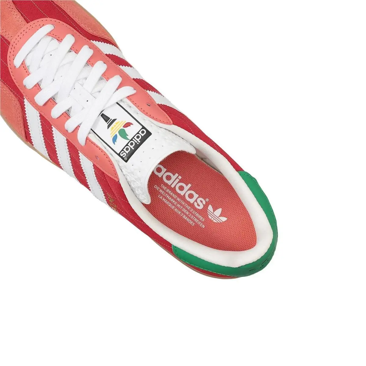 Adidas shoes - GAZELLE INDOOR - GAZELLE INDOOR - IF9641 - Red/White 3