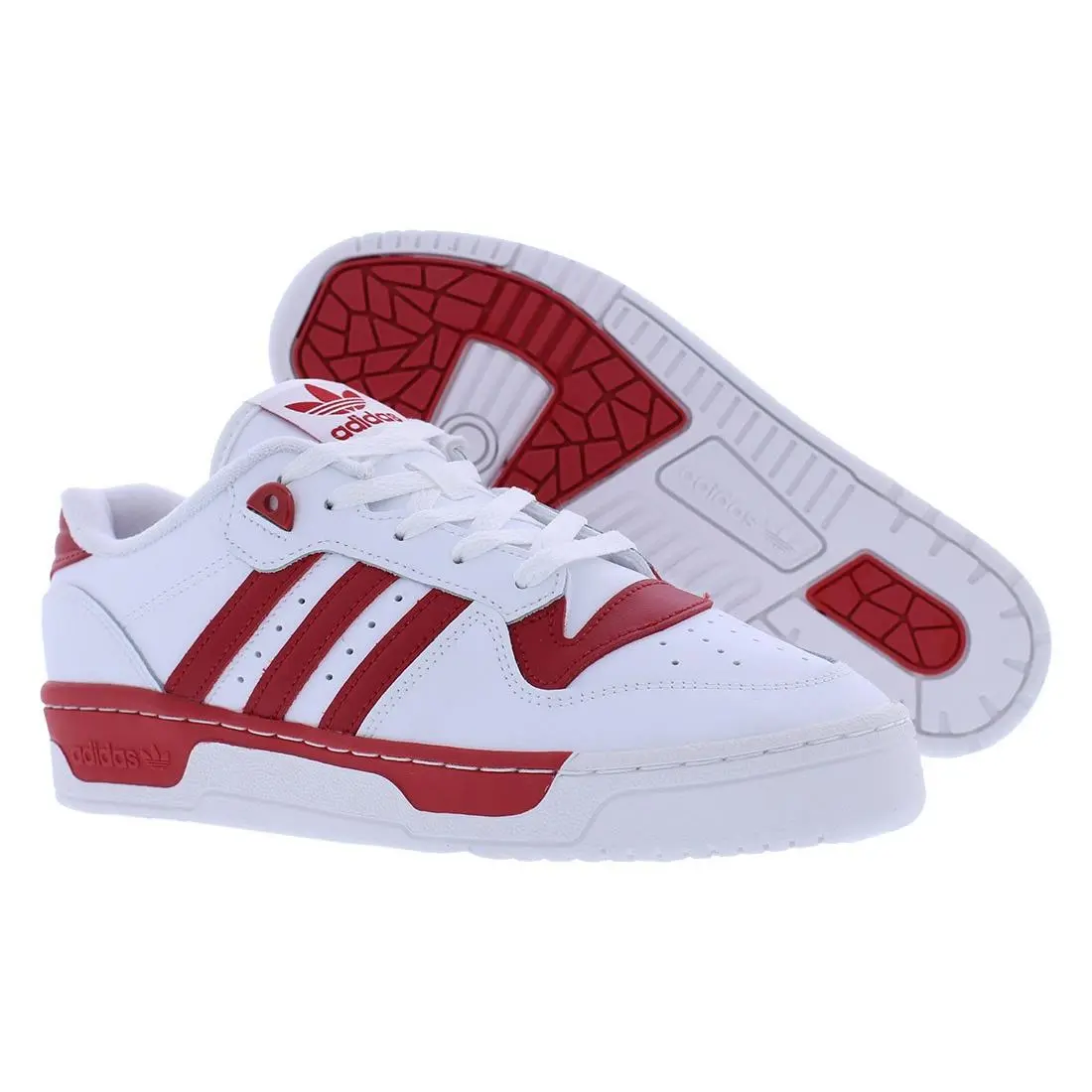 Adidas Rivalry Low Mens Shoes Size 10 Color: Footwear White/team Power